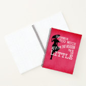 Ik ben te veel Notitieboek voor het Journaling (Binnen)