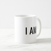 IK BEN Tekst Koffiemok (Voorkant rechts)