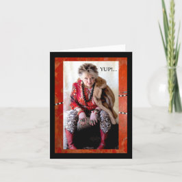 Ik ben tenslotte mijn moeder kaart