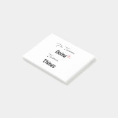 Ik ben Teresa Doing Teresa Dingen Post-it® Notes (Schuin)