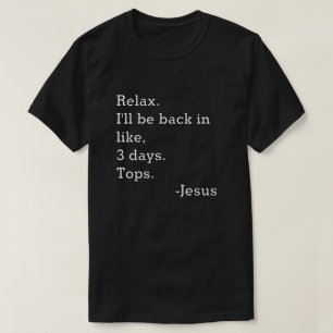 Ik ben terug met t-shirt
