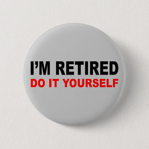 IK BEN TERUG RONDE BUTTON 5,7 CM