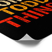 Ik ben Todd aan het doen Todd Things Funny Gezegde Poster (Hoek)