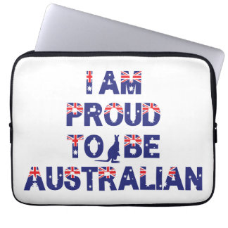 Ik ben trots Australisch te zijn Laptop Sleeve