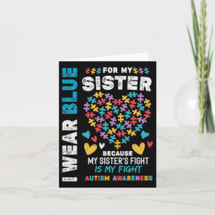 Ik ben trots broer en ik heb blauw Draag voor mijn Kaart