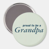 Ik ben trots om opa te zijn. magneet (Voorkant / Achterkant)