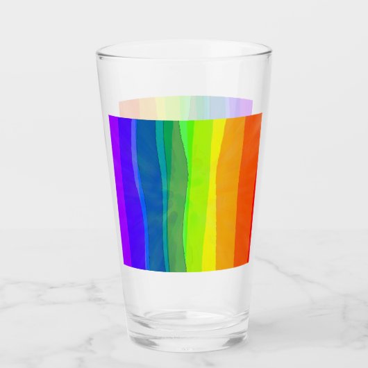 Ik ben trots op de LGBTQIA Pride Glas (Voorkant)