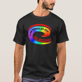 Ik ben trots op mijn homoseksuele zoon t-shirt