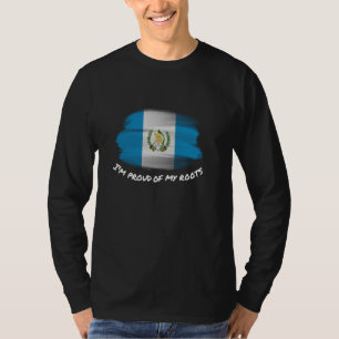 Ik ben trots op mijn wortels - Vintage Guatemala V T-shirt