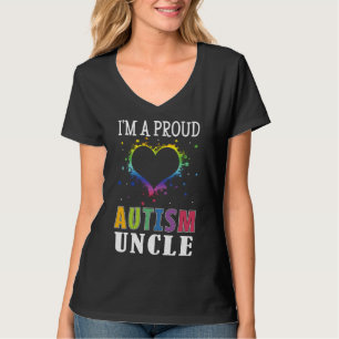 Ik ben trots op oom Puzzle Special Autisme Awarene T-shirt