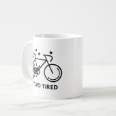 Ik ben twee tired. koffiemok (Voorkant links)