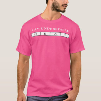 Ik ben understable disc golf grappig citaat t-shirt