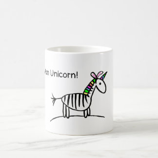 Ik ben Unicorn Zebra mok