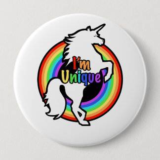 Ik ben uniek ronde button 4,0 cm