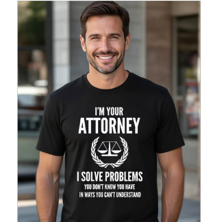 Ik Ben Uw Advocaat - Los Verborgen Problemen Grapp T-shirt