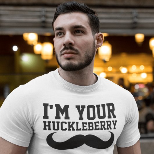 IK BEN UW HUCKLEBERRY MANNEN FUNNY T-Shirts