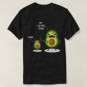 Ik ben uw vader Funny Avocado Vader Avoca T-shirt (Design voorkant)