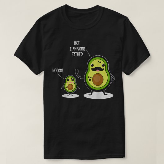 Ik ben uw vader Funny Avocado Vader Avoca T-shirt (Design voorkant)