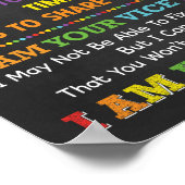 Ik ben uw vice-hoofdPoster Poster (Hoek)