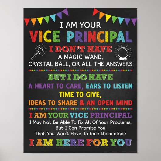 Ik ben uw vice-hoofdPoster Poster (Voorkant)