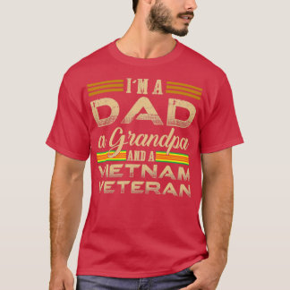 Ik ben vader a opa en Vietnam veteraan T-shirt