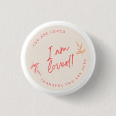 Ik ben van Button Small (Voorkant)