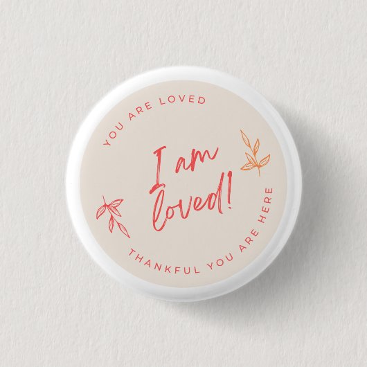 Ik ben van Button Small (Voorkant)