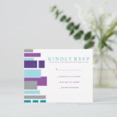 IK BEN VAN MIJN GELIEFDE Huwelijksuitnodiging Antw RSVP Kaartje (Staand voorkant)