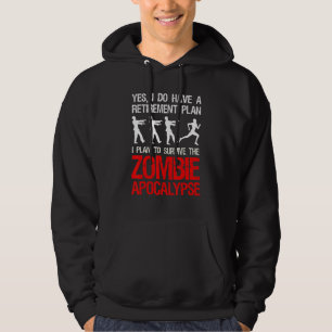 Ik ben van plan om de zombie Apocalypse Runner te Hoodie