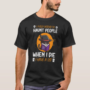 Ik ben van plan om mensen te verwonden als ik ster t-shirt