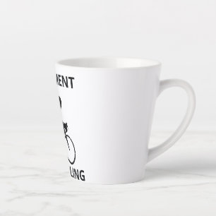Ik ben van plan om te fietsen als ik met pensioen latte mok