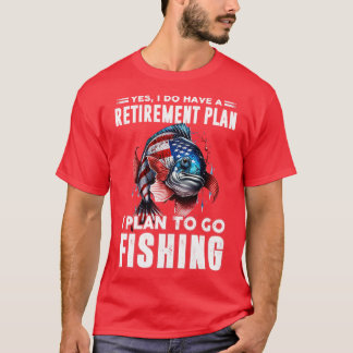 Ik ben van plan om te gaan vissen 2 t-shirt