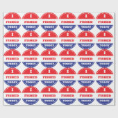 Ik ben vandaag dood cadeaupapier (Vlak)