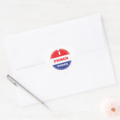 Ik ben vandaag dood hart sticker (Envelop)