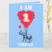 Ik ben vandaag een leuke jongen kaart (Gele Bloem)