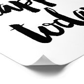 Ik ben vandaag zo blij poster (Hoek)