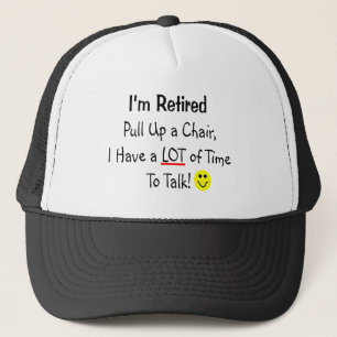 Ik ben VEEL TIJDSPREEK Trucker Pet