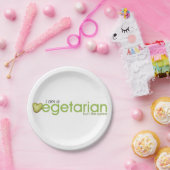 Ik ben Vegetarian Paper Bord (Feest)