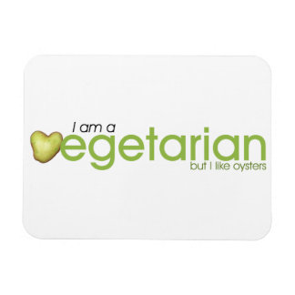 Ik ben vegetariër - Magnet Magneet