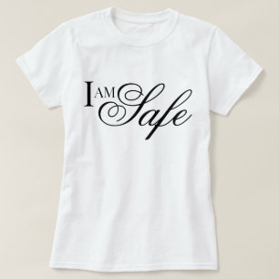 Ik ben veilig bevestiging metta gebed T-Shirt