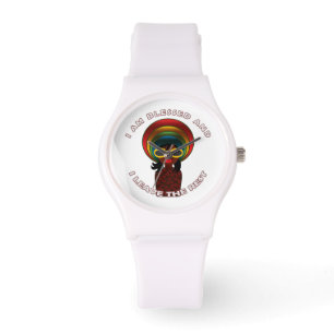 Ik ben verbijsterd geïnspireerd horloge