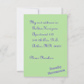 Ik ben verhuisd aankondiging (Achterkant)