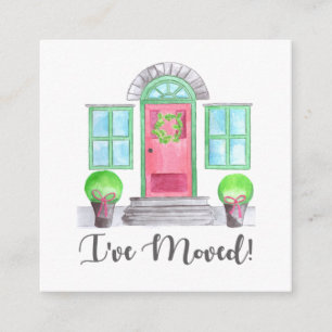 Ik ben verhuisd. Kersthuis Informatiekaartje