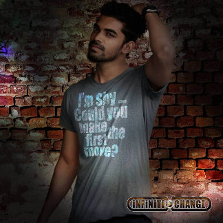 IK BEN VERLEGEN | Grunge | Pastels | Typografie |  T-shirt