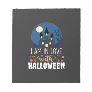 Ik ben verliefd op Halloween Spokenkasteel_1 Notitieblok