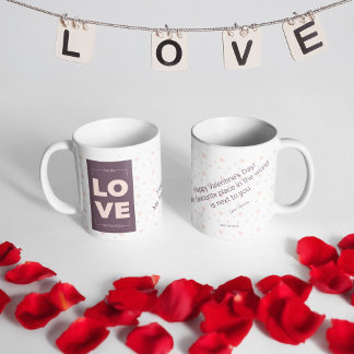 Ik ben verliefd op je koffiemok
