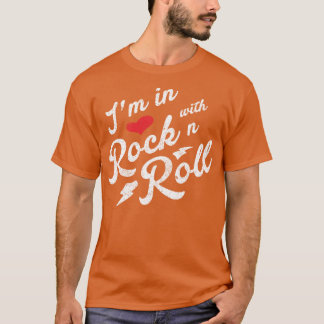Ik ben verliefd op Rock and Roll T-shirt