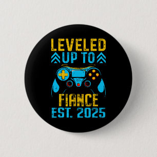 Ik Ben Verloofd 2025 Gamer Bruidegom Net Verl Ronde Button 5,7 Cm