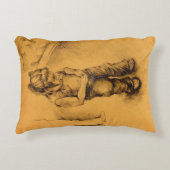 Ik ben verloren in Le Tianguie, Mexico Accent Kussen (Voorkant)