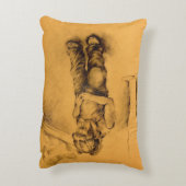 Ik ben verloren in Le Tianguie, Mexico Accent Kussen (Achterkant (Verticaal))